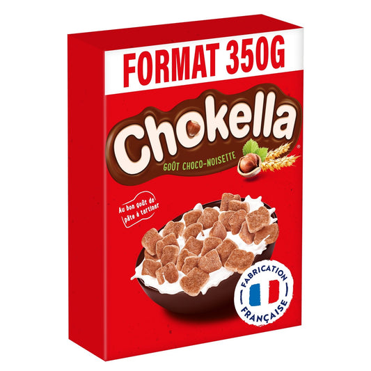 CHOKELLA Chocolate-Hazelnut Flavor Cereal