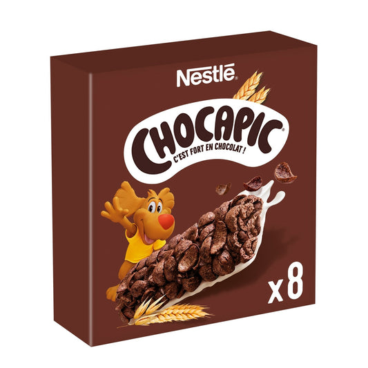 Barres Céréales Chocapic Chocolat NESTLE la boite de 8 barres