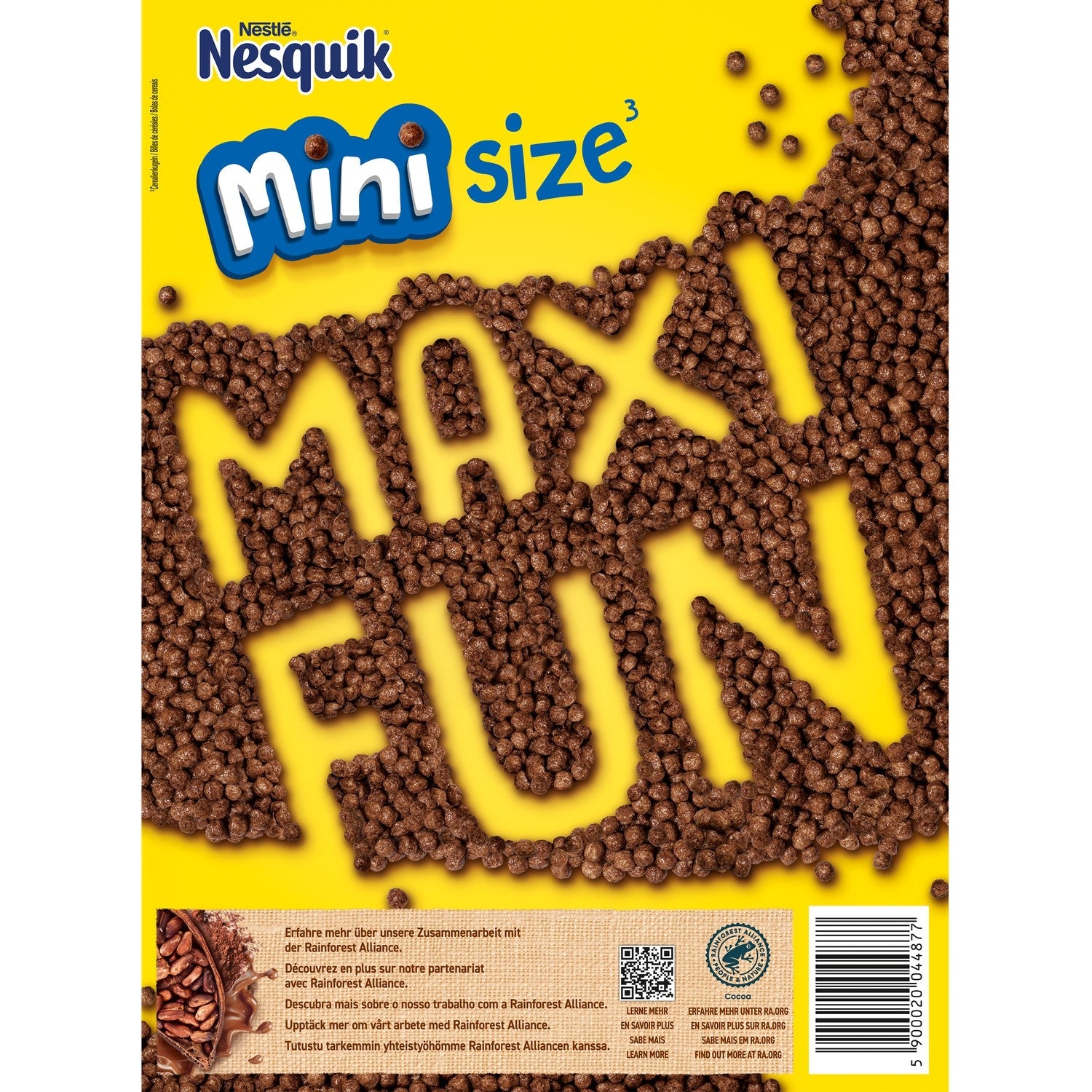 Céréales Nesquik Minis Chocolat NESTLE 