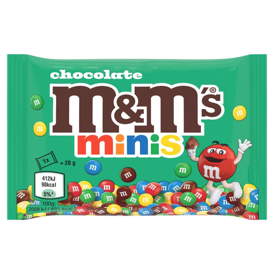 Minis Bonbon au Chocolat M&M'S le paquet de 20g