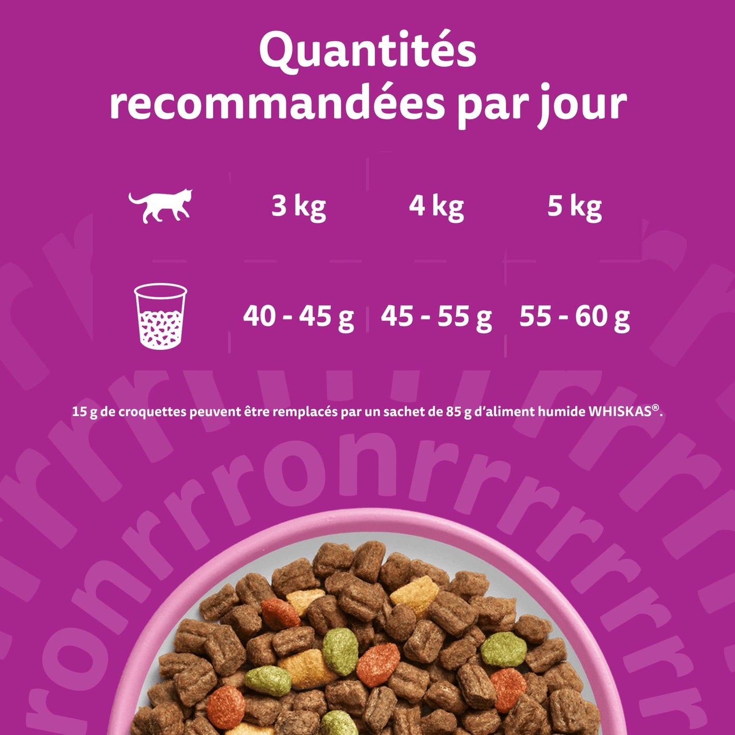 Croquettes pour Chat Adulte Stérilisé au Saumon WHISKAS 