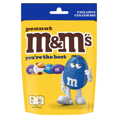 Confiserie Chocolatée Lait Cacahuètes Rose M&M'S 