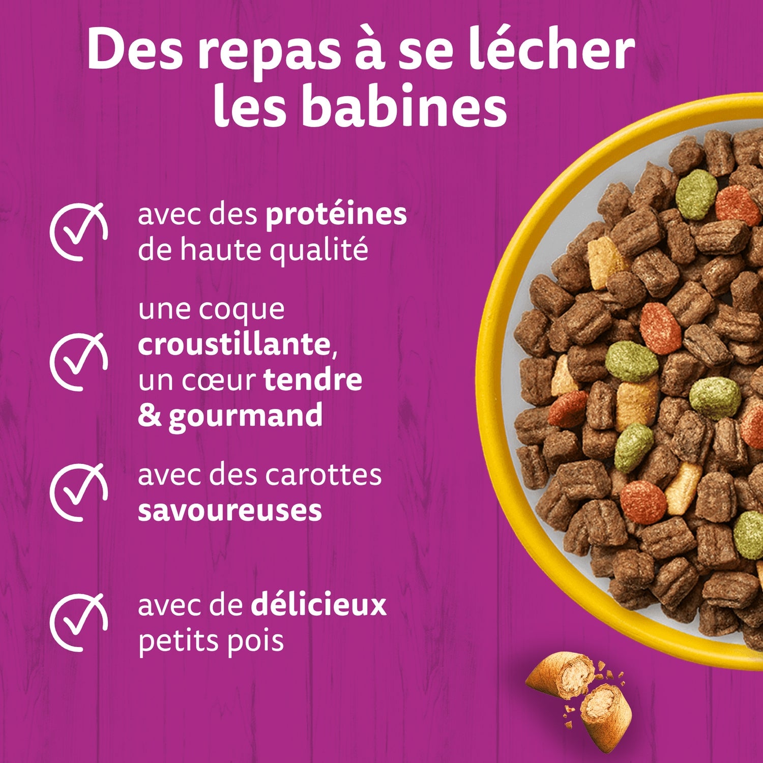 Croquettes pour Chat Adulte Stérilisé au Poulet WHISKAS 