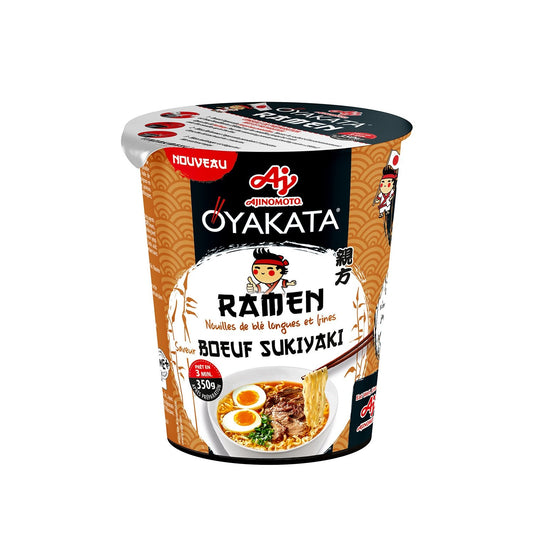 Ramen Boeuf Sukiyaki OYAKATA le pot de 64g