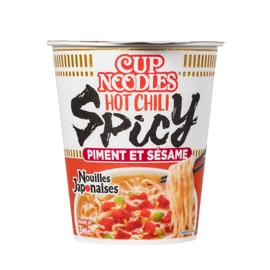 Soupe de Nouilles Japonaises Piment et Sésame NISSIN le pot de 66 g