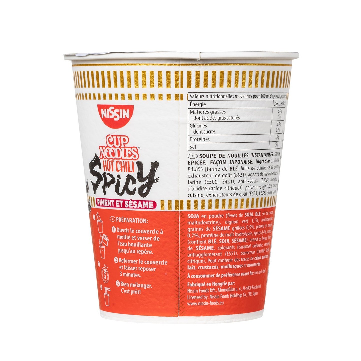 NISSIN Japanese Chili and Sesame Noodle Soup