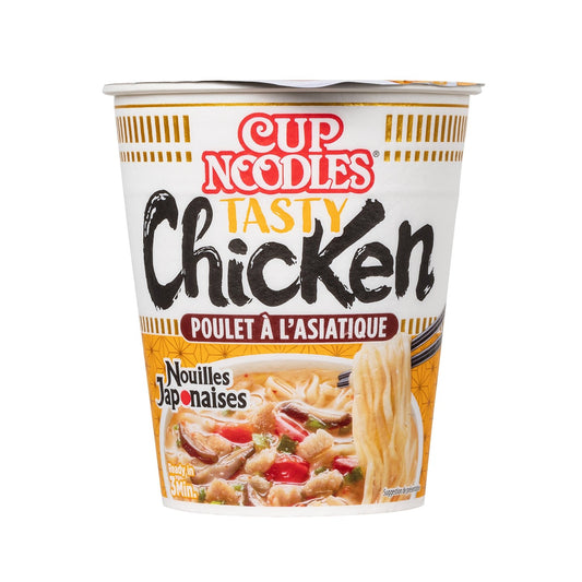 Soupe de Nouilles Japonaises Poulet en Cup NISSIN le pot de 63g