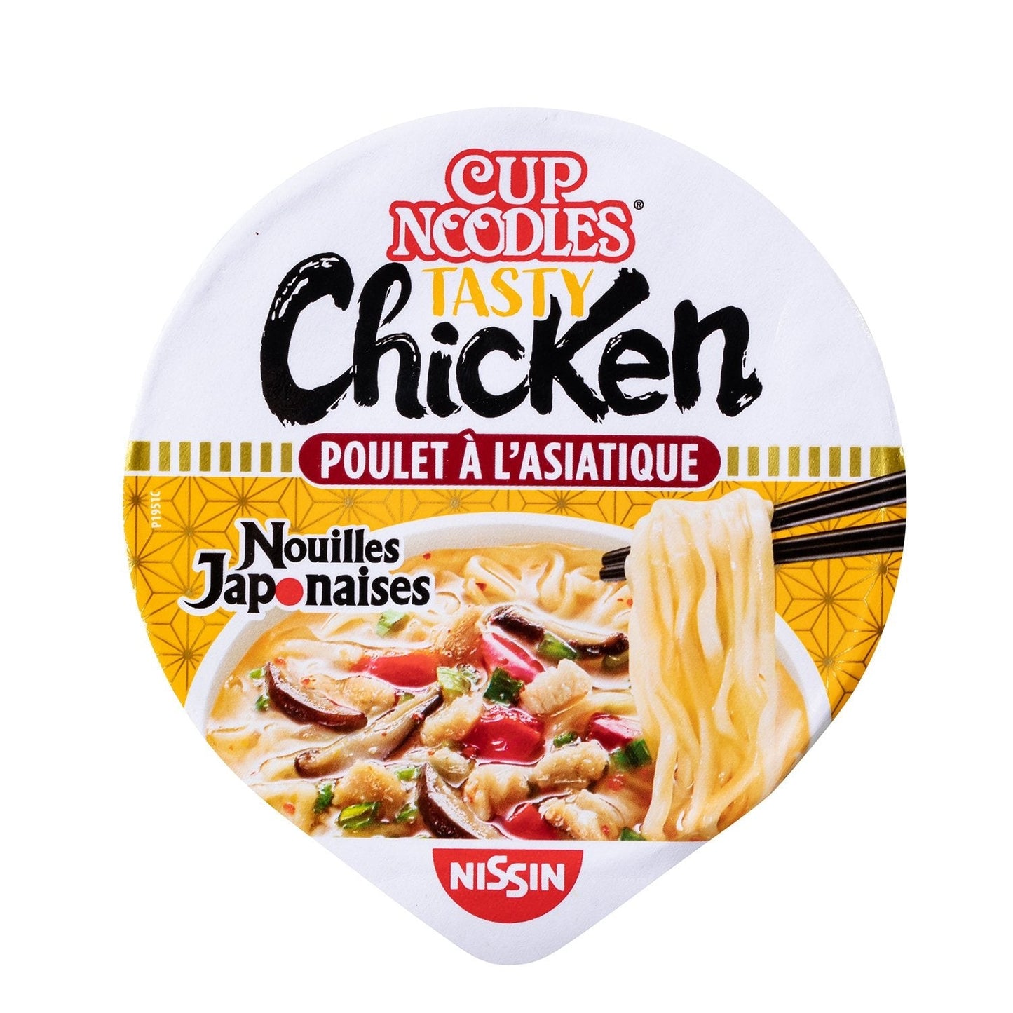 [ANTI-GASPILLAGE] Soupe de Nouilles Japonaises Poulet en Cup NISSIN - Date de durabilité minimale : 07/2025