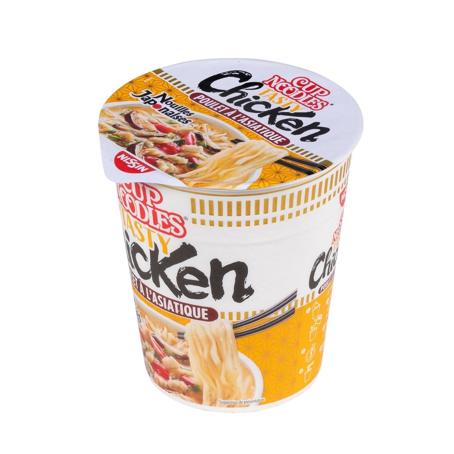 [ANTI-GASPILLAGE] Soupe de Nouilles Japonaises Poulet en Cup NISSIN - Date de durabilité minimale : 07/2025