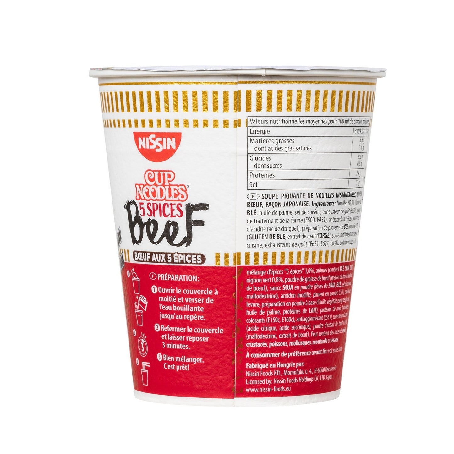 NISSIN Japanese Beef Noodle Soup