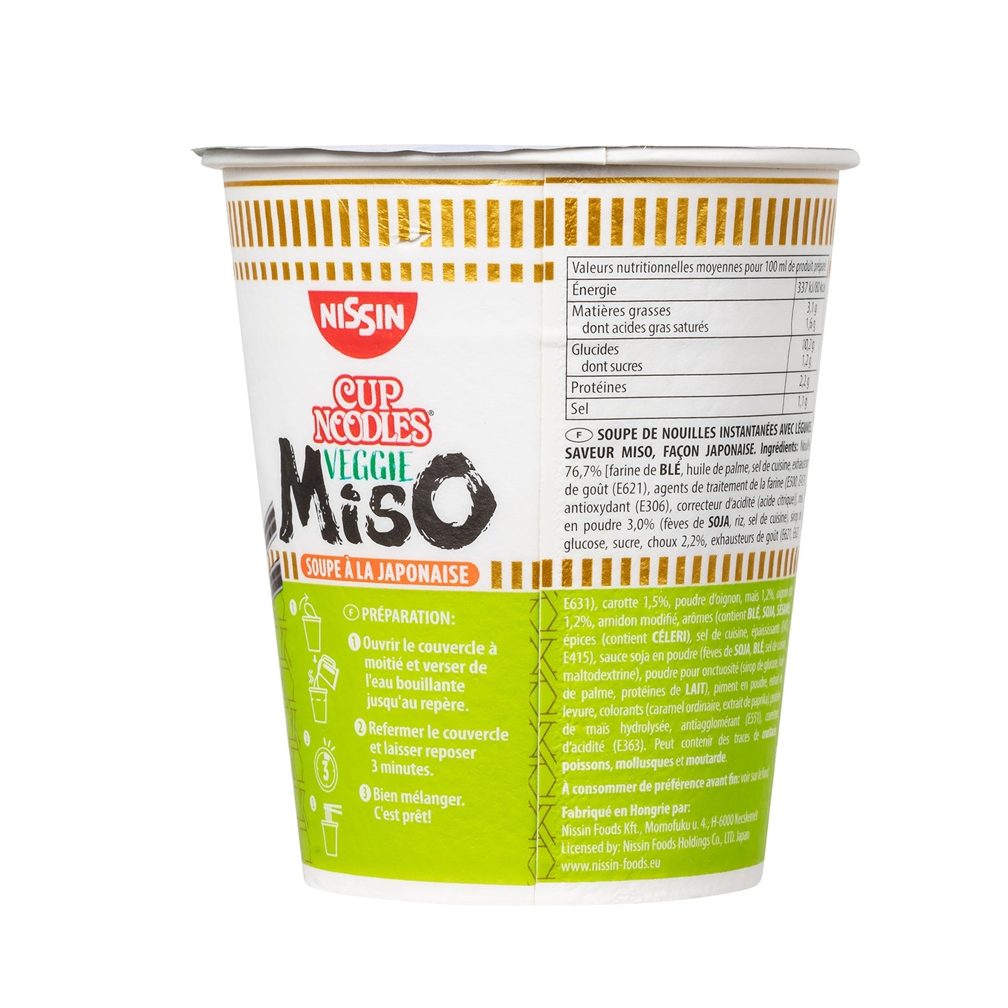 NISSIN Japanese Cup Noodle Soup