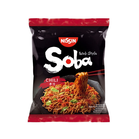 Soba Nouilles Sautées Chili NISSIN le sachet de 111g