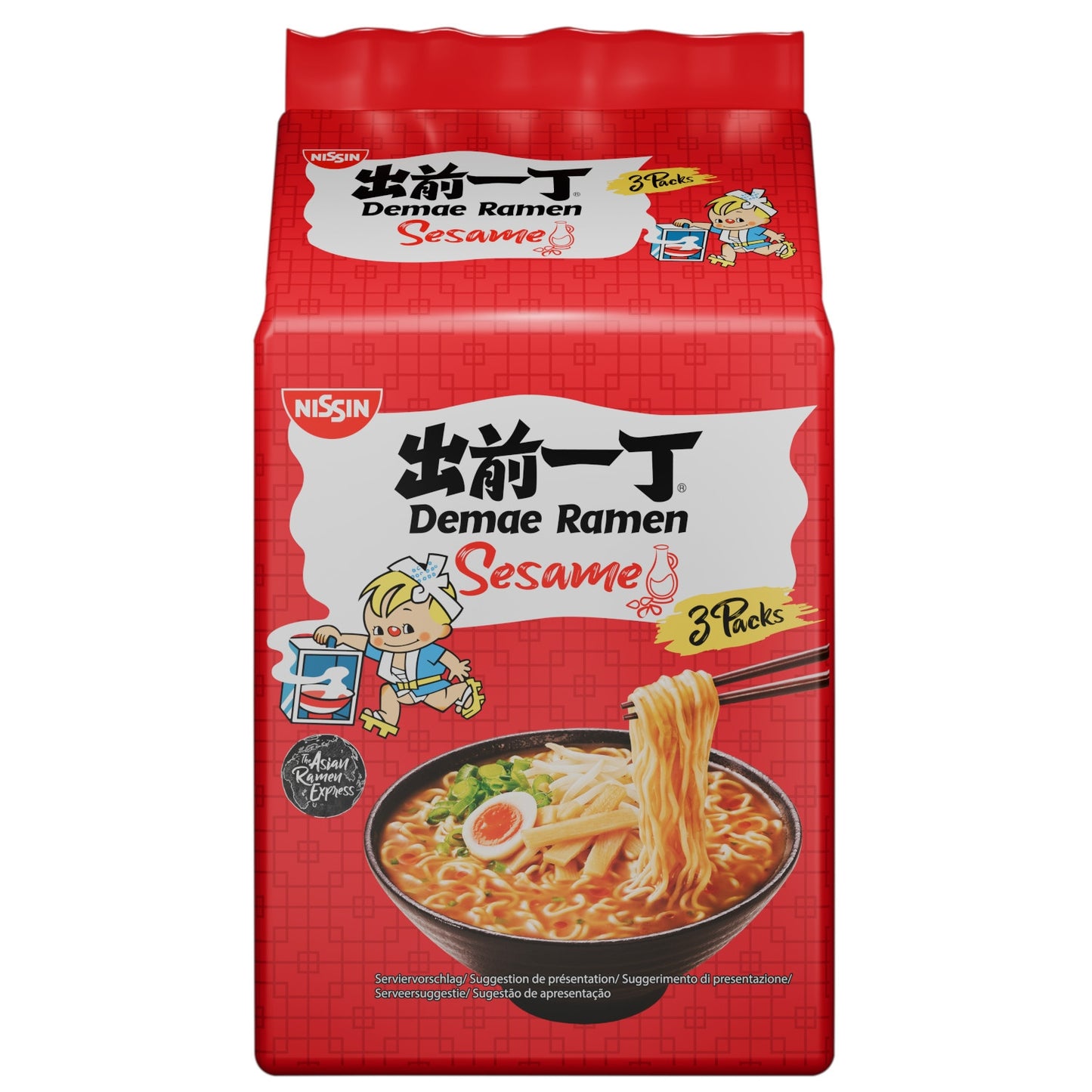 Nouilles ramen sésame NISSIN 