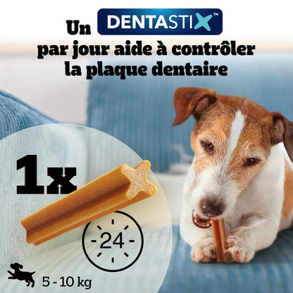 Friandises Pour Chien Adulte Petit <10kg Hygiène Bucco Dentaire DENTASTIX 