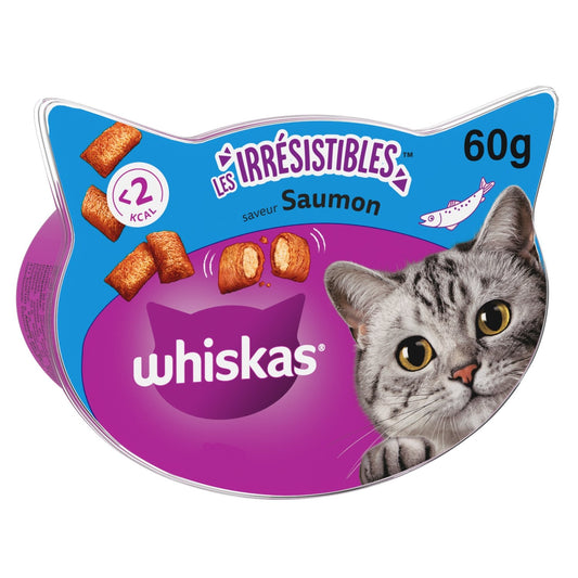 Friandise pour Chat au Saumon les Irrésistibles WHISKAS