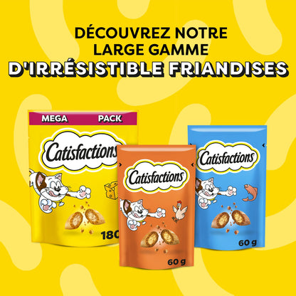 Friandises pour Chat Adulte Boeuf CATISFACTIONS 