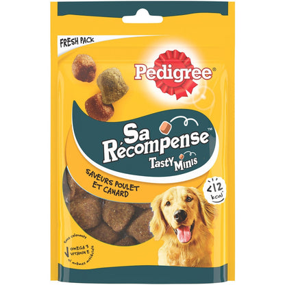 Friandises pour Chien Adulte Poulet Canard Tasty Minis PEDIGREE