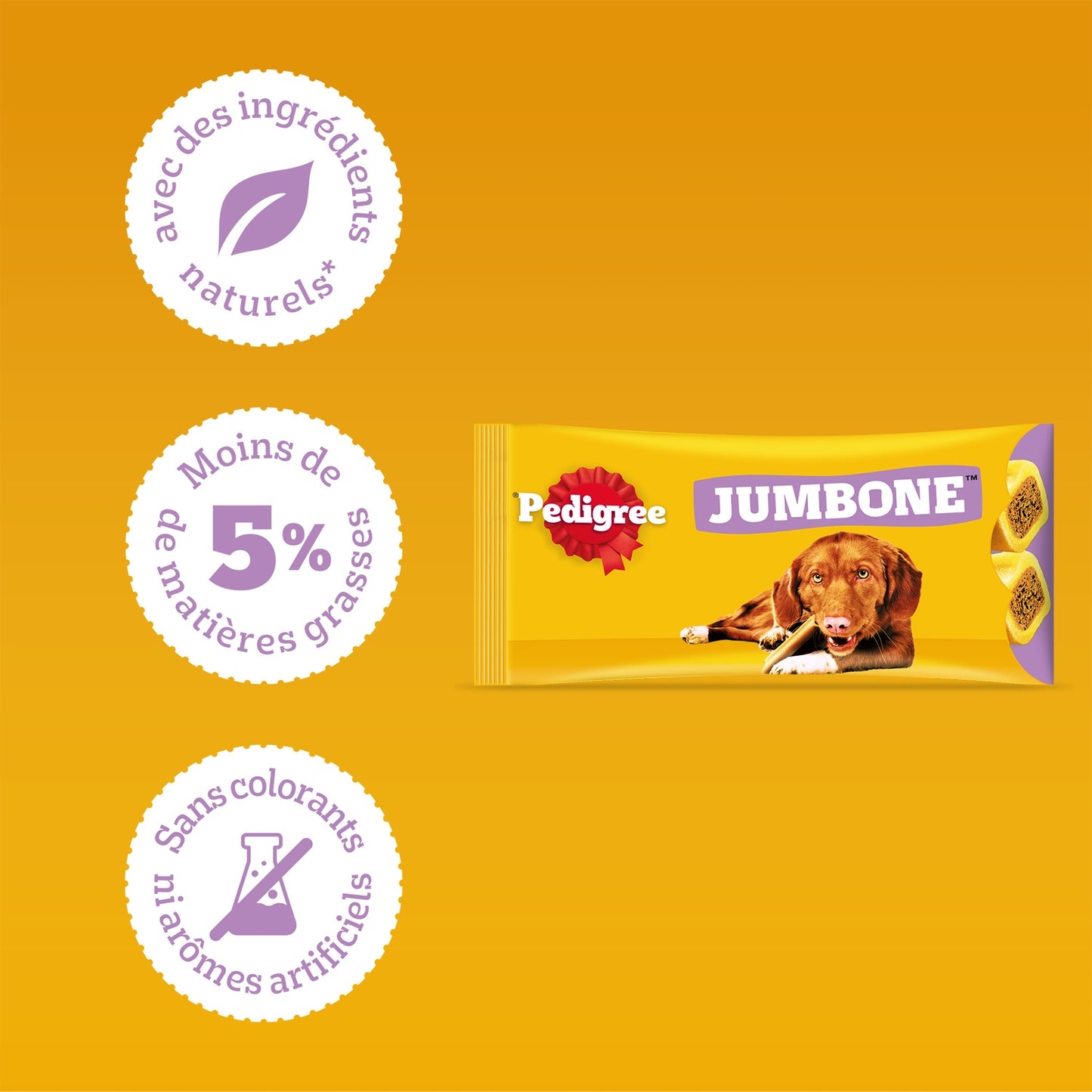 Friandises Pour Chien Moyen +10kg Grand +25kg Boeuf Volaille Jambon PEDIGREE 