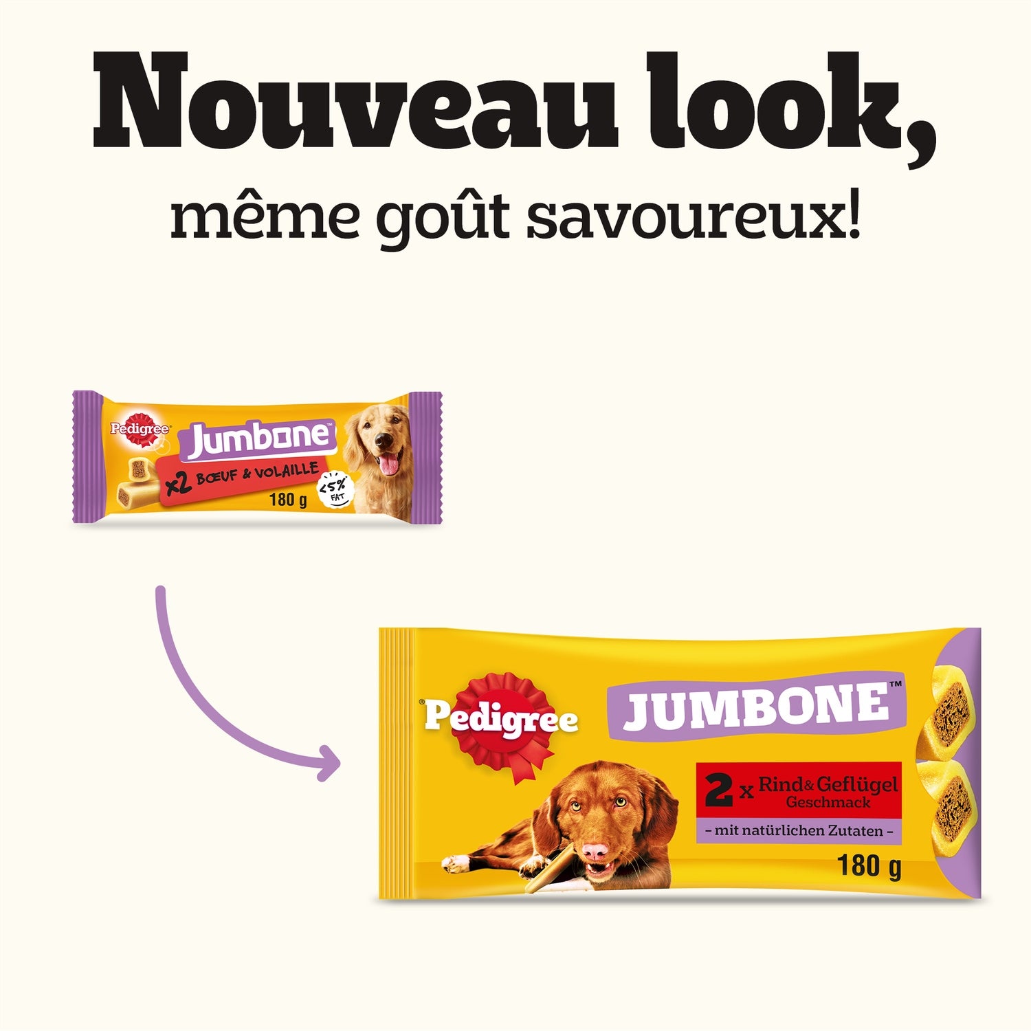 Friandises Pour Chien Moyen +10kg Grand +25kg Boeuf Volaille Jambon PEDIGREE 