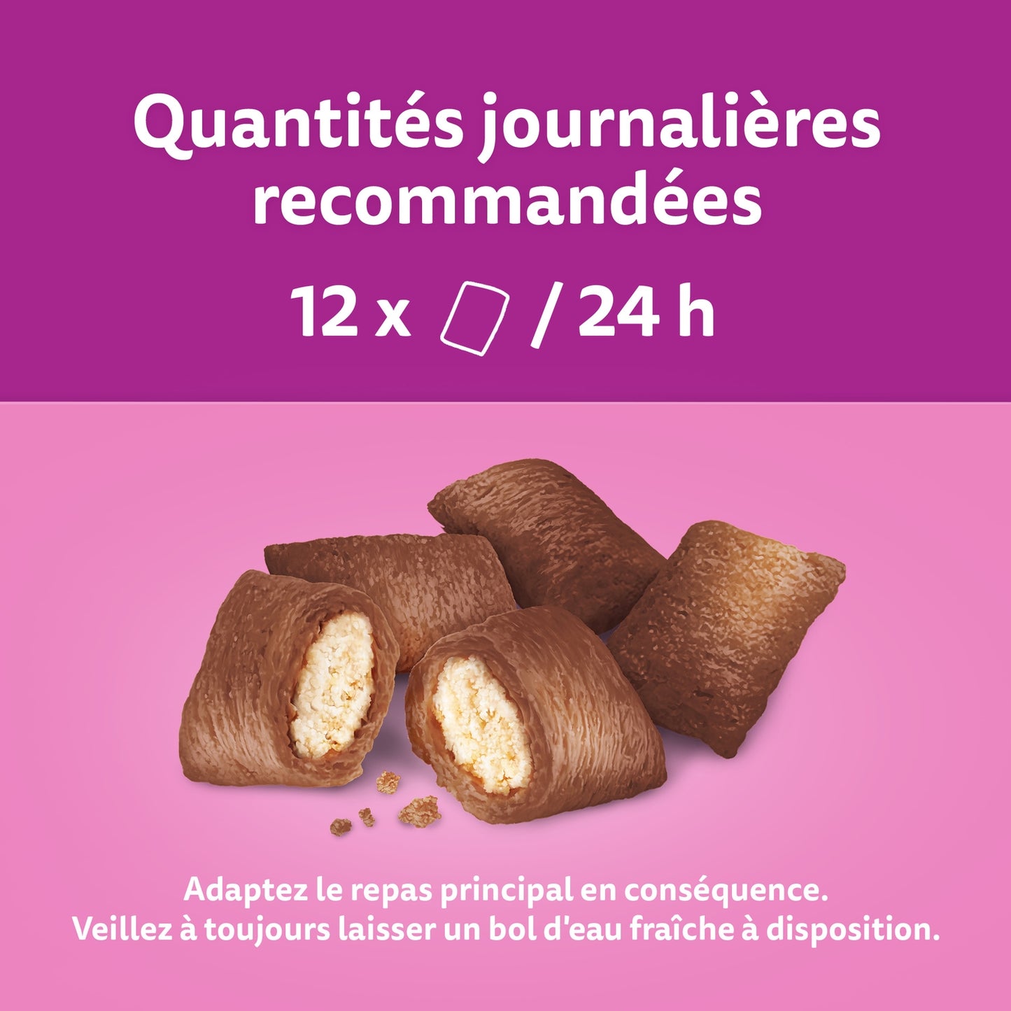 Croquettes Friandises au Boeuf pour Chat Adulte Temptations WHISKAS