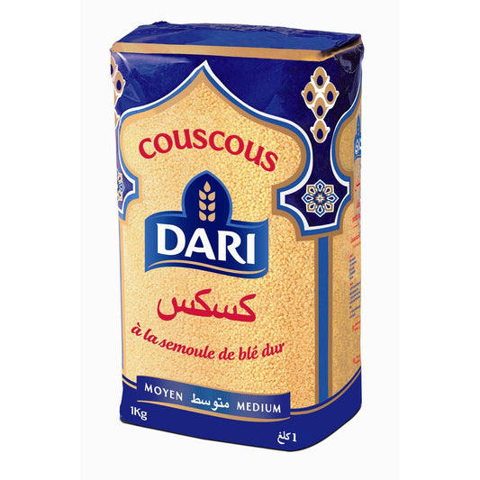 Couscous Moyen DARI le paquet de 1 kg