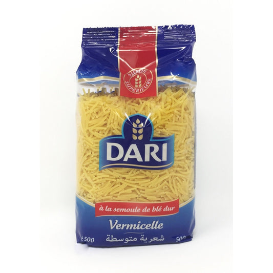 Pâtes Vermicelle DARI le paquet de 500g