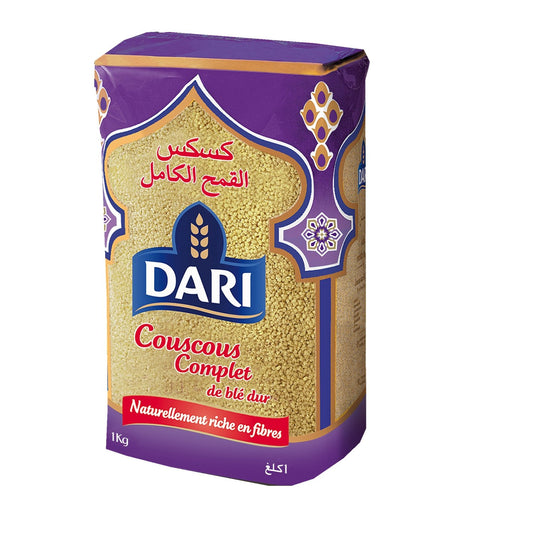 Couscous Complet DARI le paquet de 1 kg