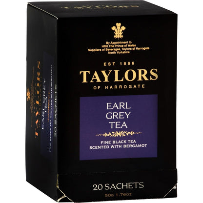Schwarzer Tee Earl Grey Tee TAYLORS OF HARROGATE