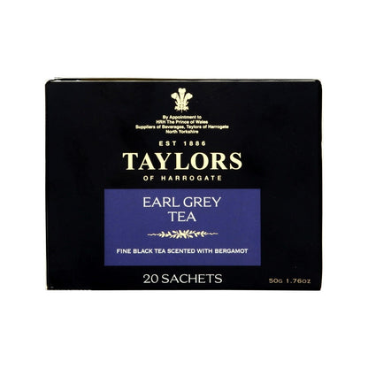 Schwarzer Tee Earl Grey Tee TAYLORS OF HARROGATE