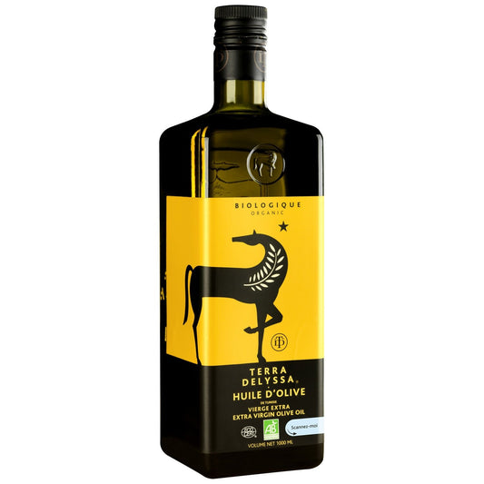 Huile d'Olive Vierge Extra Bio TERRA DELYSSA la bouteille de 75cL