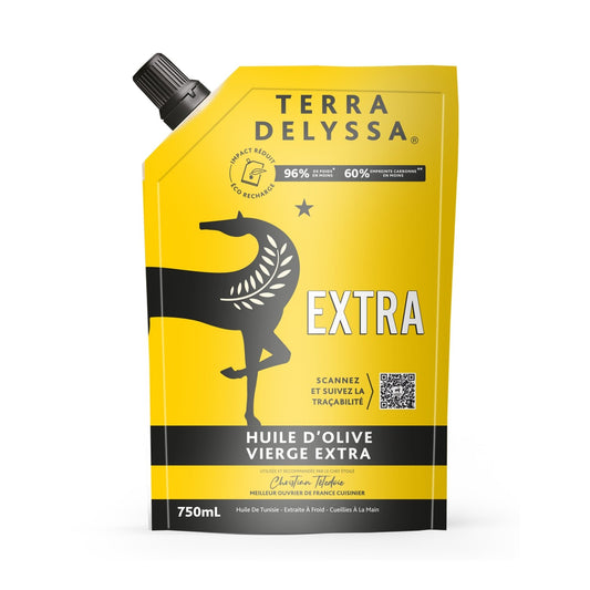 Huile d'Olive Recharge TERRA DELYSSA la recharge de 75cL