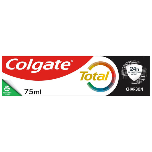 Dentifrice Total Charbon COLGATE le tube de 75mL
