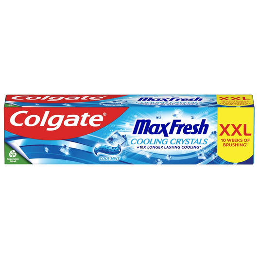 Dentifrice Fraîcheur Cristaux Fraîcheur Max COLGATE le tube de 150mL
