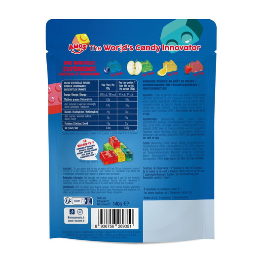 Bonbon Kids Blocks Goût Fruit AMOS
