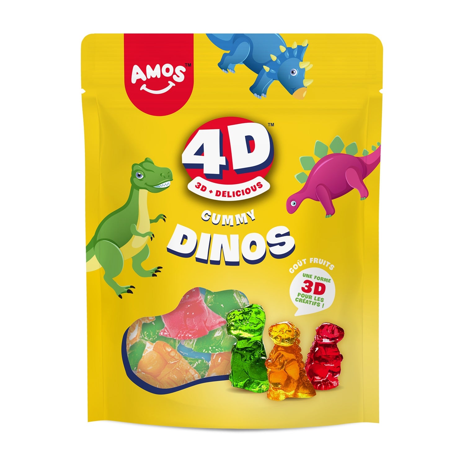 Bonbon kids dinosaures AMOS 