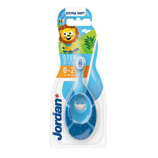 Brosse à Dents Extra Souple Bébé 0-2 Ans JORDAN la brosse à dents