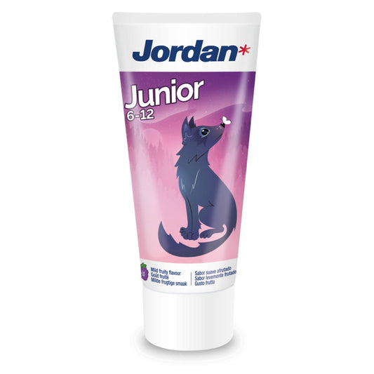 Dentifrice Enfant 6-12 Ans Fruité JORDAN le tube de 50mL