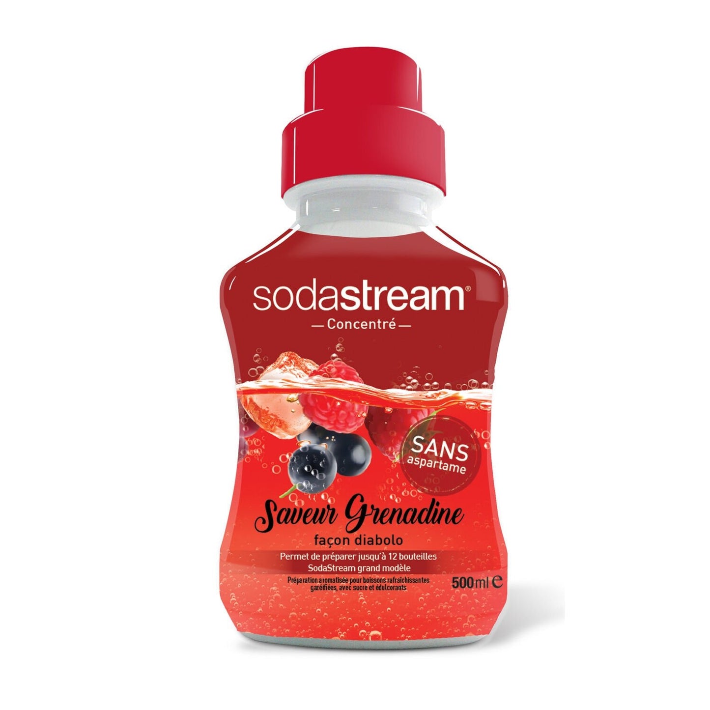 Préparation Soda Concentré Grenadine SODASTREAM