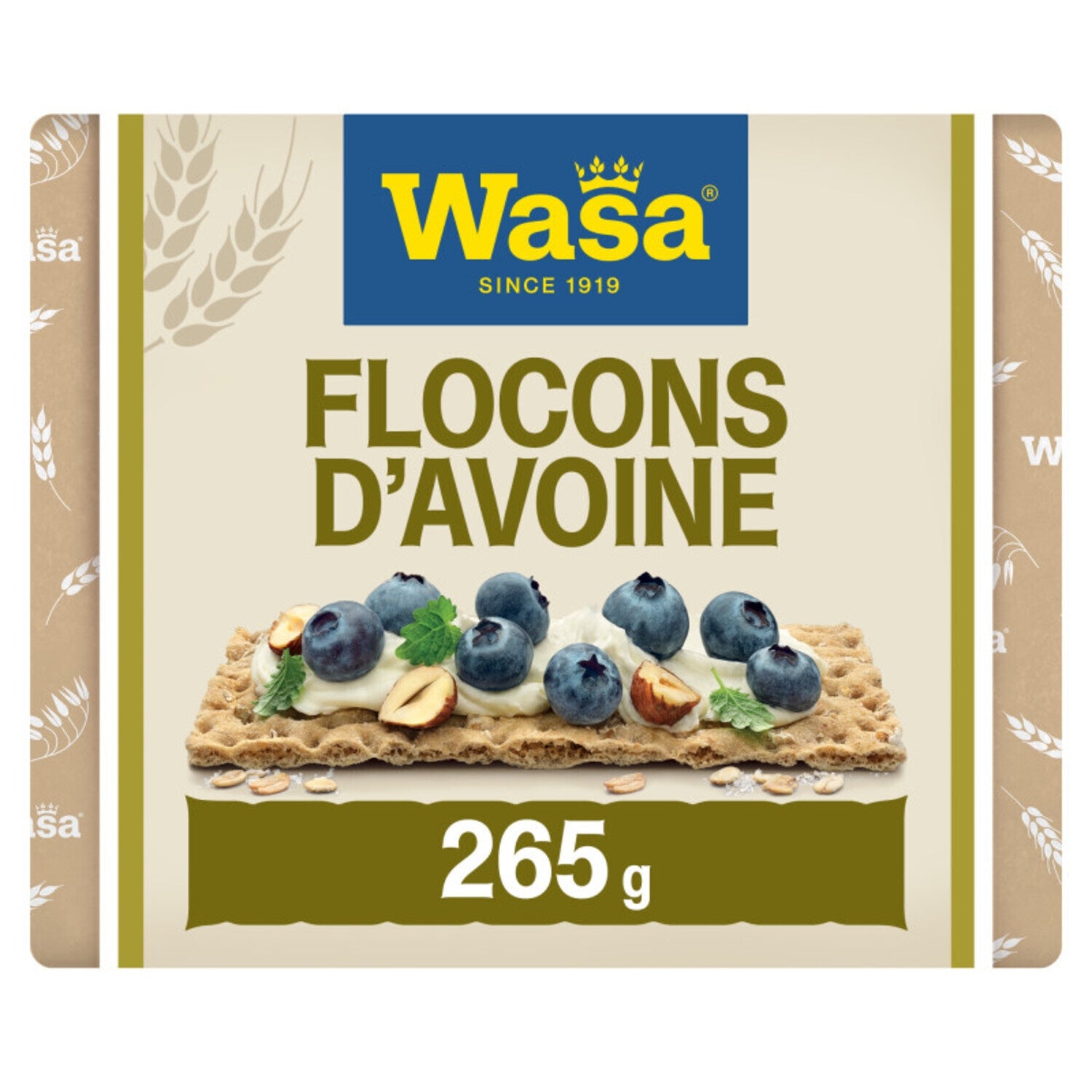 Tartines Croustillantes Flocons d'Avoine et Touche de Sel WASA 
