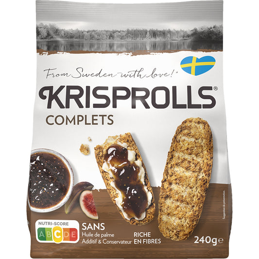 KRISPROLL'S Wholemeal Swedish Toasted Bread