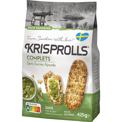 Pains Complets Sans Sucres Ajoutés KRISPROLL'S