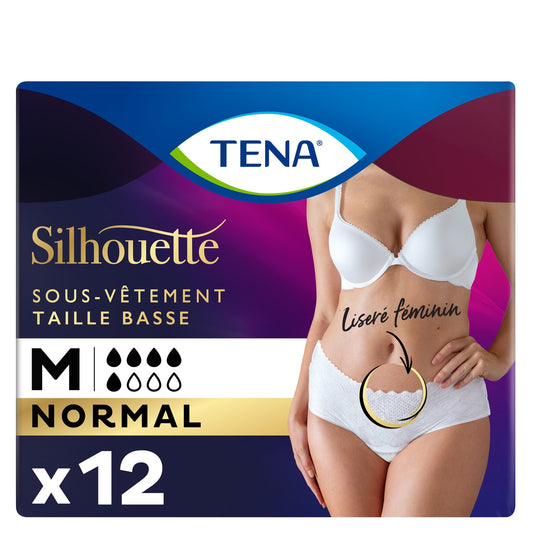 TENA Silhouette Underwear Size 38-46 Medium
