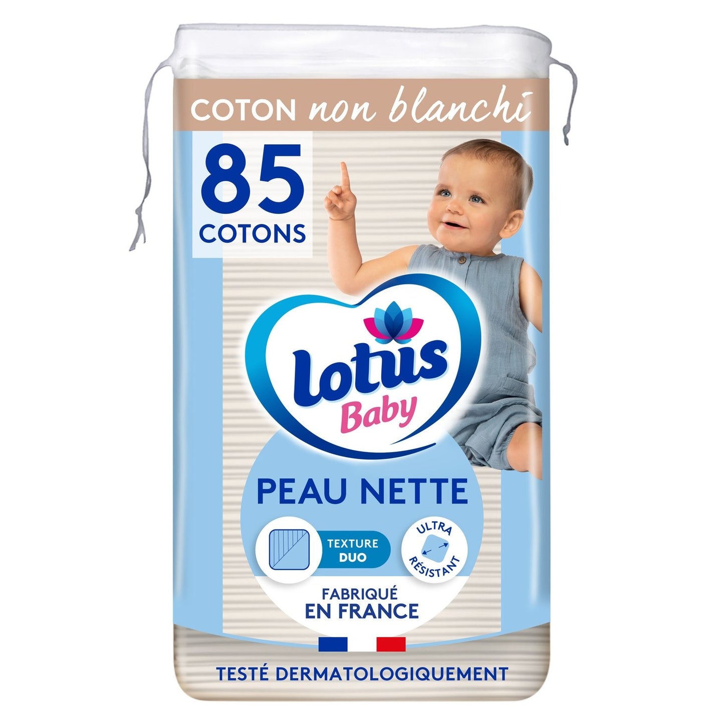 LOTUS BABY Double-Sided Cotton Maxi Squares