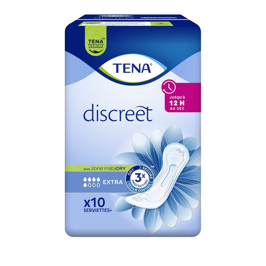 TENA Discreet Extra Flow Sanitary Towels