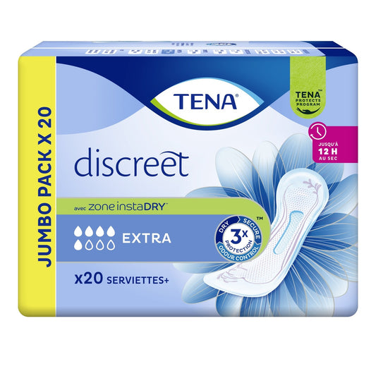 TENA Extra Discreet Urinary Leakage Sanitary Towels