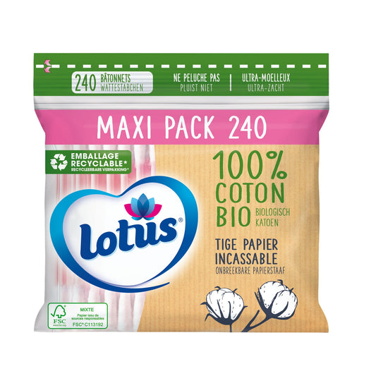 LOTUS Organic Cotton Buds