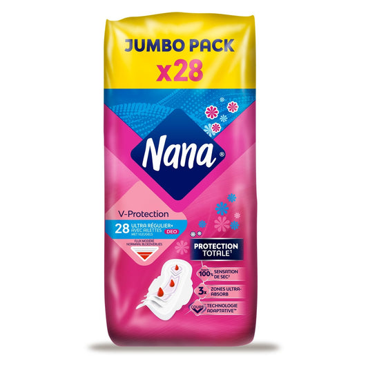 NANA Triple Protection Normal Sanitary Napkins