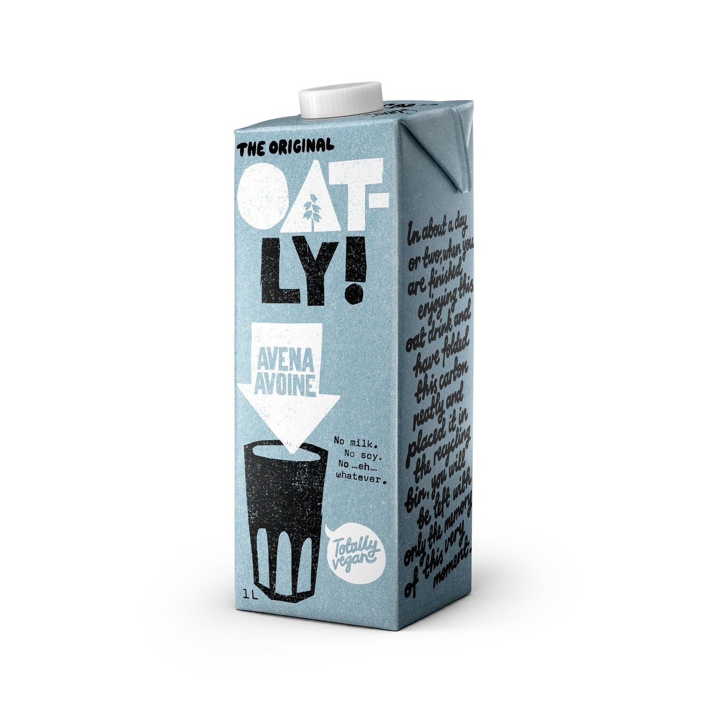 [ANTI-GASPILLAGE] Boisson Avoine OATLY - Date de durabilité minimale : 21/04/2025 - L'emballage peut être endommagé