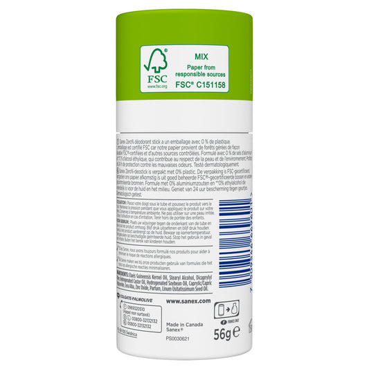 SANEX Respect &amp; Control Zero 0% Solid Stick Deodorant