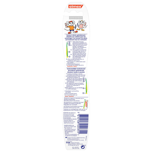 ELMEX Soft Toothbrush for Children 3-6 Years